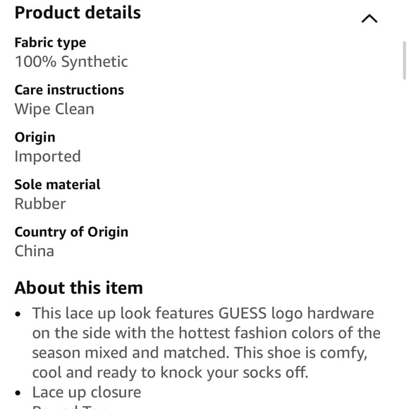 Guess Sneakers in Black size 9 - Picture 4 of 7